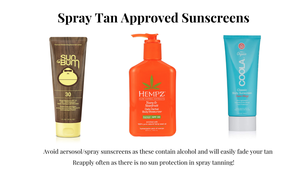 Spray Tan Prep & FAQ Paint It Bronze Airbrush Tanning